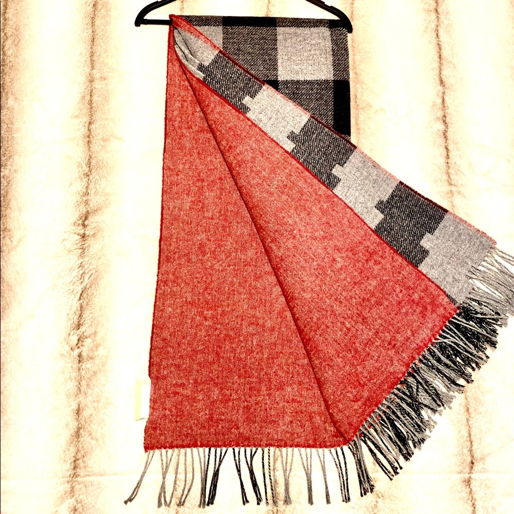 LANEROSSI Cotton/ Wool Blanket Throw Wrap